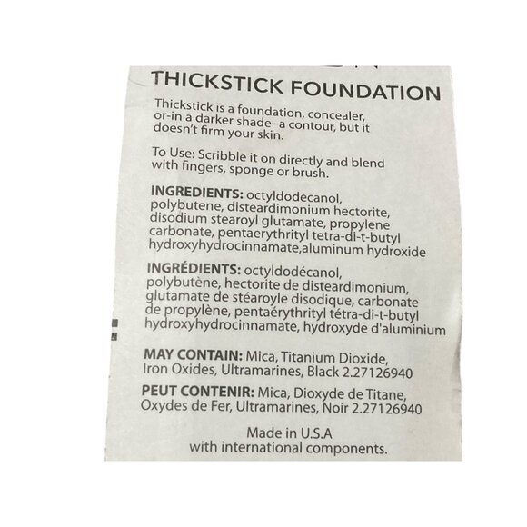 2 Pcs Flesh Beauty By Revlon, Firm Thickstick Stick Foundation 07 Birthday Cake - Picture 4 of 4